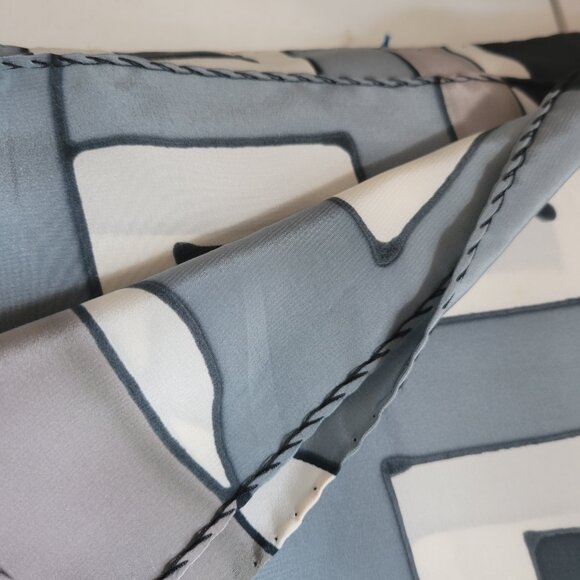 Vintage 90's Silk Scarf by Besley's of Chicago - Picture 5 of 5